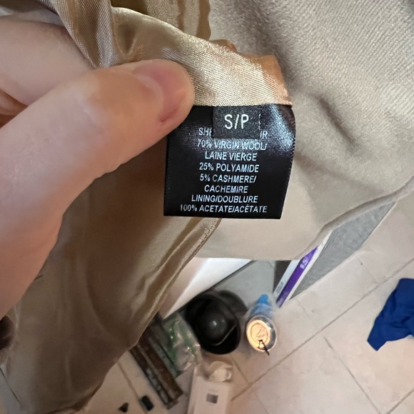 Hiso wool&cashmere coat,wear twice - Picture 6 of 6